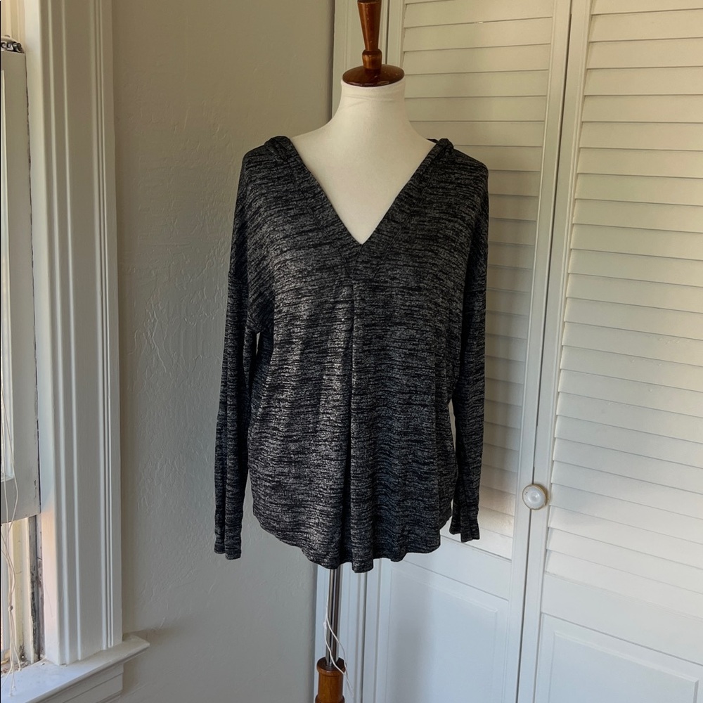 Tahari hooded top